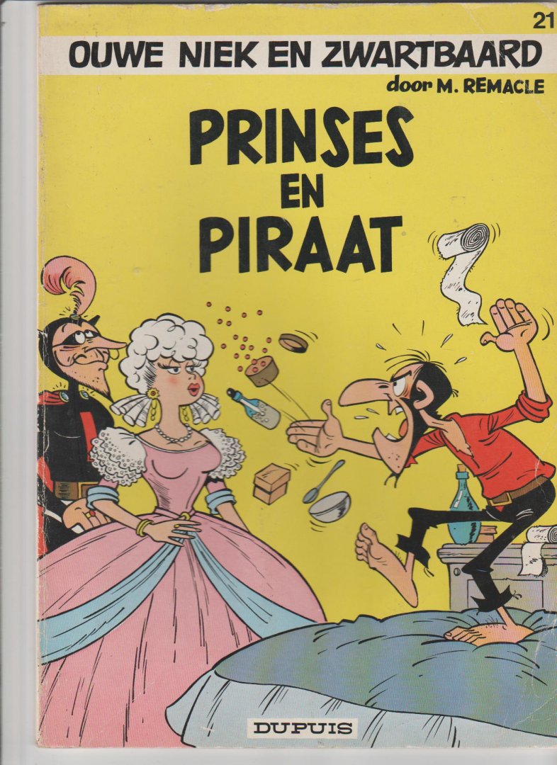 Remacle,M - Ouwe Niek 21 prinses en piraat