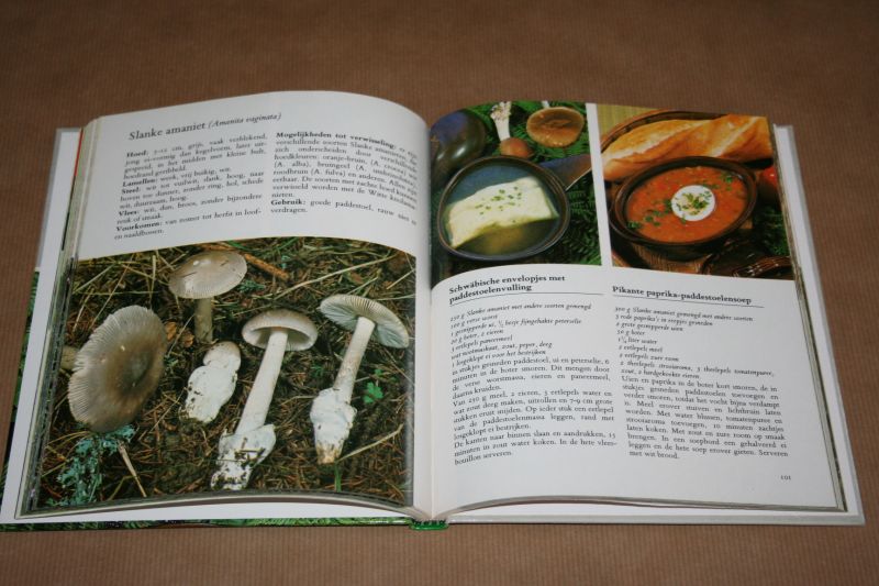 Helga en Hans E. Laux - Kookboek voor paddestoelenliefhebbers