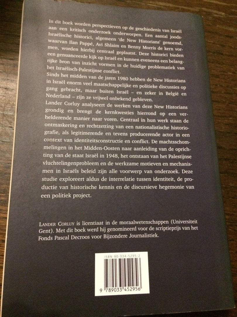 Corluy, L. - De strijd om het geheugen van Israel / de new Historians en het Osraelisch-Palestijnse conflict