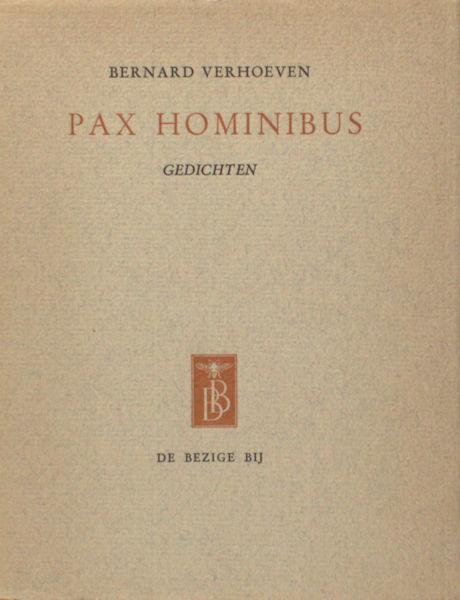 Verhoeven, Bernard. - Pax hominibus.