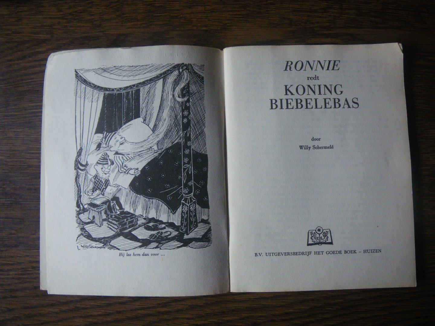Schermelé, willy - Ronnie redt koning Biebelebas