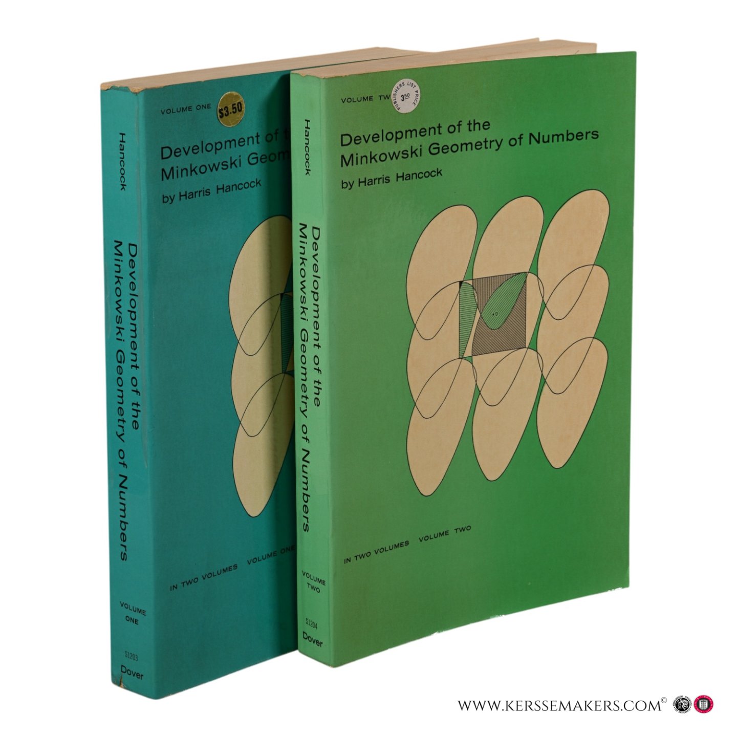 Hancock, Harris. - Development of the Minkowski Geometry of Numbers. In two volumes. [2 volumes].