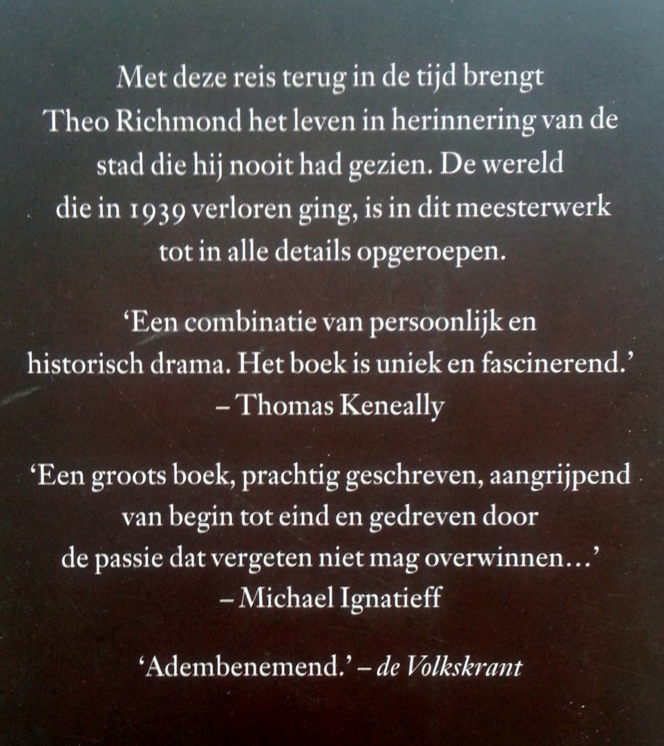 Richmond, Theo - Konin (Een zoektocht)