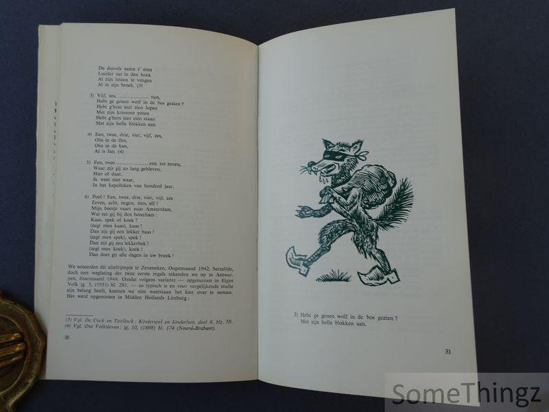 Renaat van der Linden, Fr. Sillis., Ferdi van de Vijver. - Gitschotel 35. Vlaamse aftelrijmen. / Bibliografie van Ferdi van de Vijver.