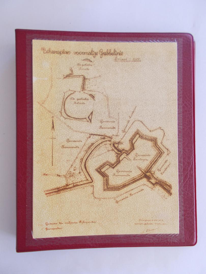 Verschillende auteurs - GREBBELINIE - Beheersplan voor het C.R.M.- reservaat Voormalige Grebbelinie /1980, met 62 pag. en 4 bijlagen met kaarten en plattegronden