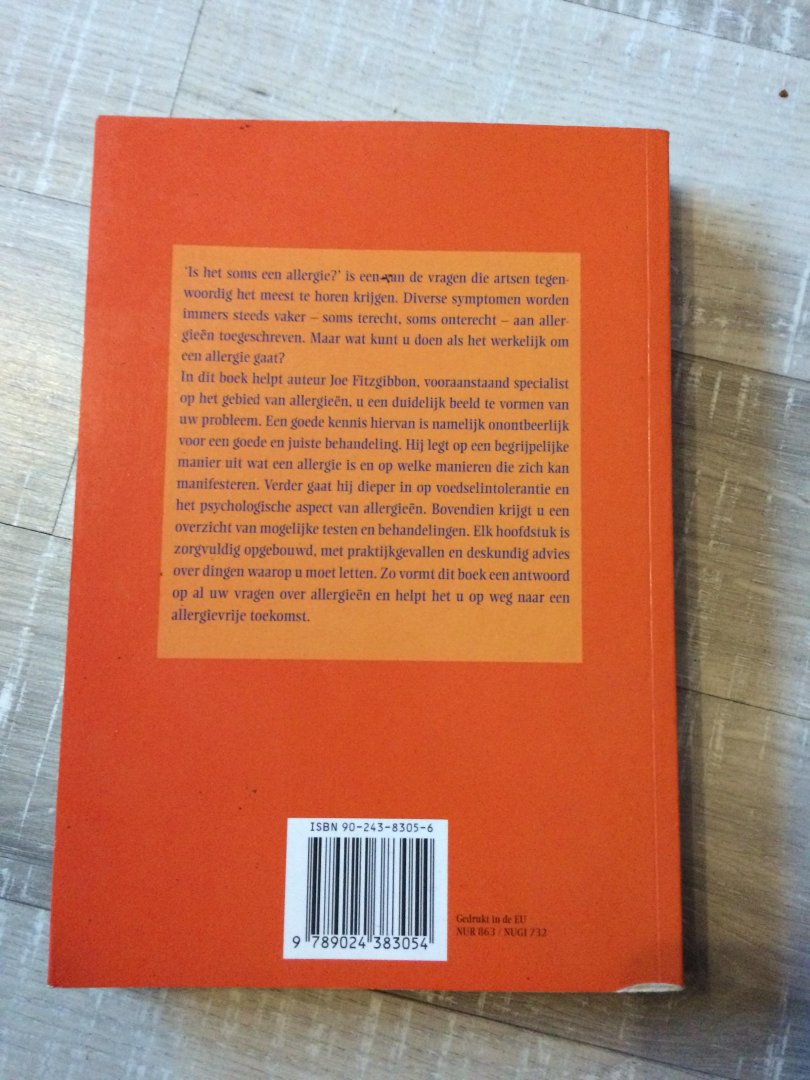 Fitzgibbon, J. - Allergieen herkennen en behandelen