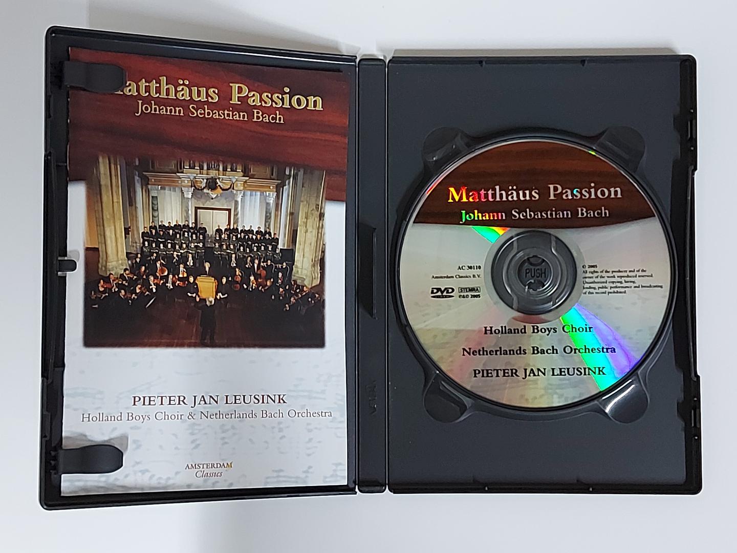Leusink, Pieter Jan - Matthaus Passion. Johann Sebastian Bach. Special Edition