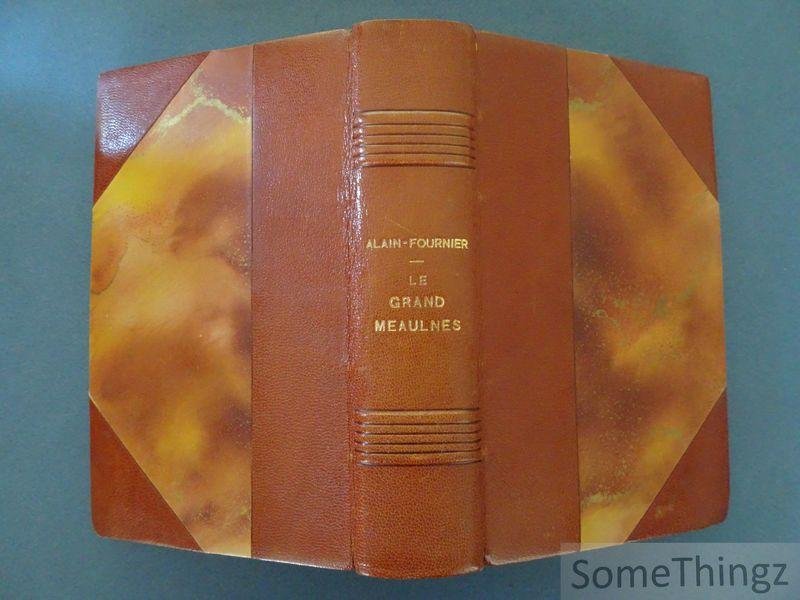 Alain Fournier et André Théboult (ills.). - Le grand meaulnes.  Avec la suite 'Le pays sans nom' d'André Thebault. [Une édition bibliophile limité à 100 exemplaires numérotés, reliée avec une suite ajoutée d'André Thebault à 9 exemplaires hors commerce.]