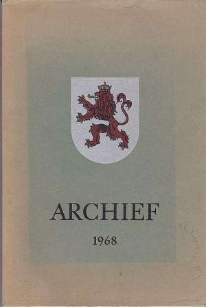 Steenbergen, H.J. (redactie) - Archief 1968