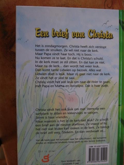 Westen, Anne M. van - Een brief van Christa voor de domienee