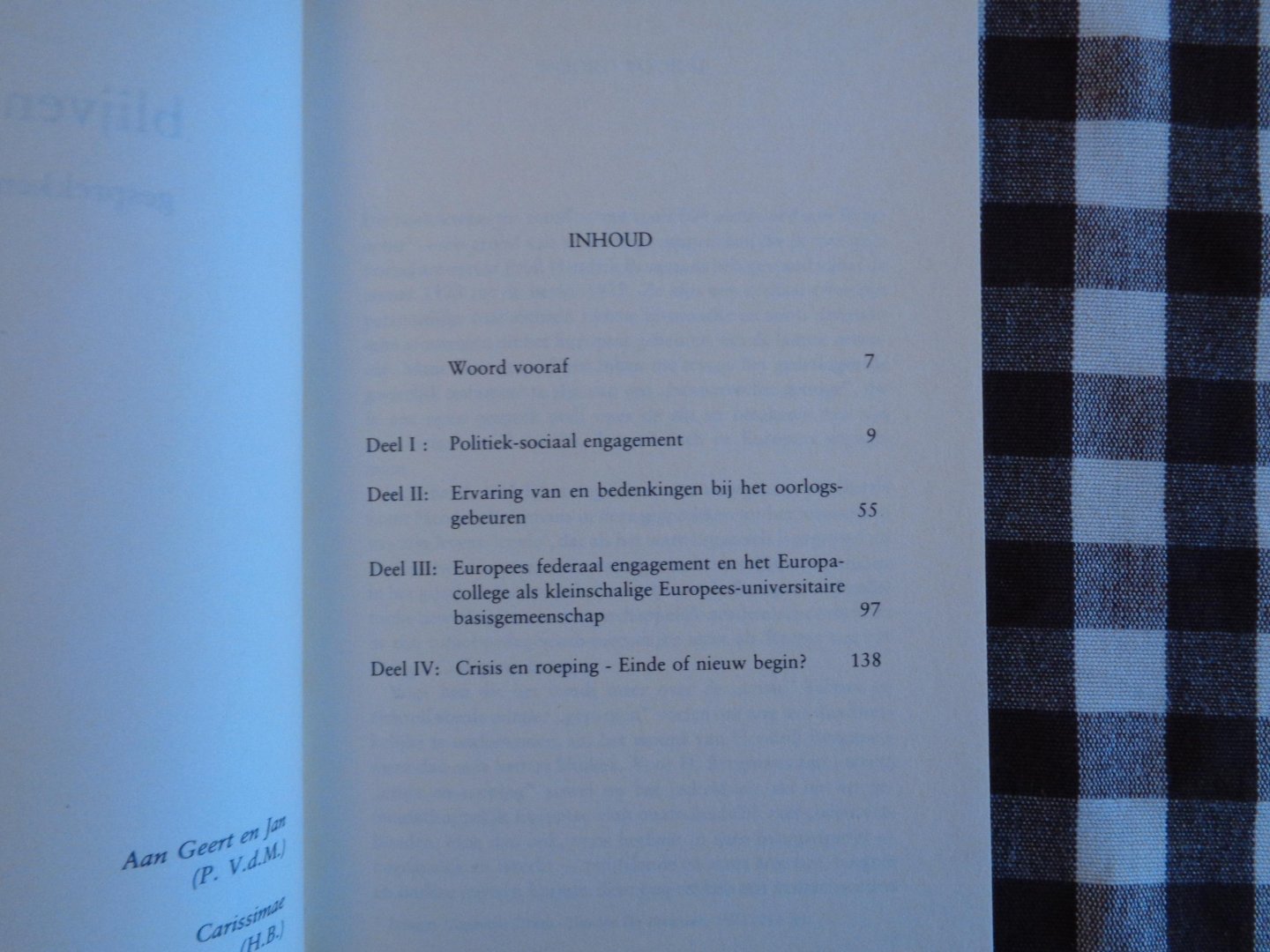 Meerssche - Blijvend engagement / druk 1