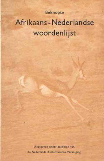 - Beknopte Afrikaans-Nederlandse woordenlijst