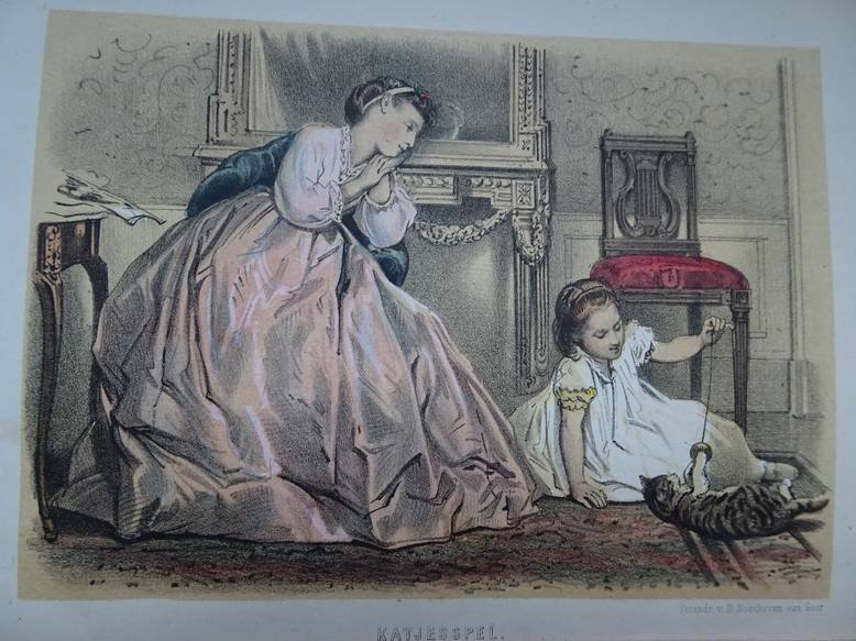 Beets, P., Koopmans van Boekeren, R., Charante, N.A. van, et al. - Uit het meisjesleven. Verhalen en versjes.