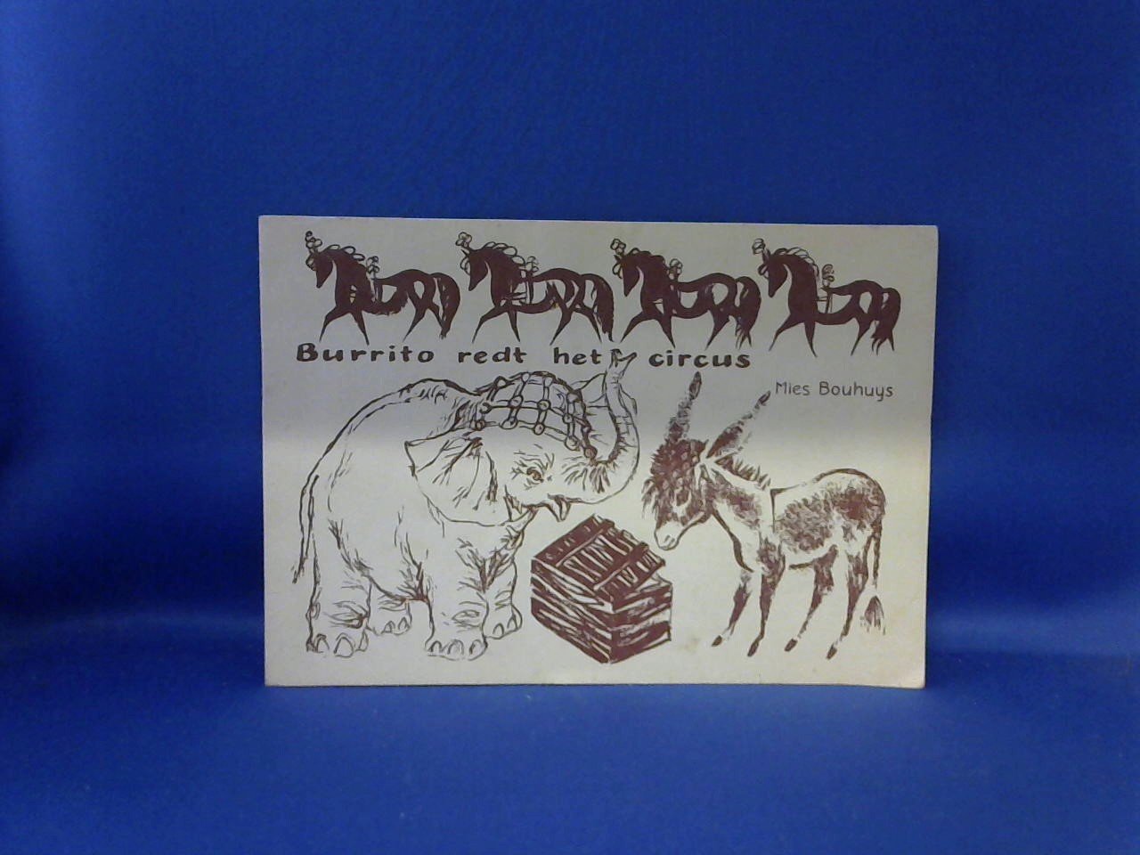 BOUHUYS MIES - Burrito redt het Circus (plaatjes album)