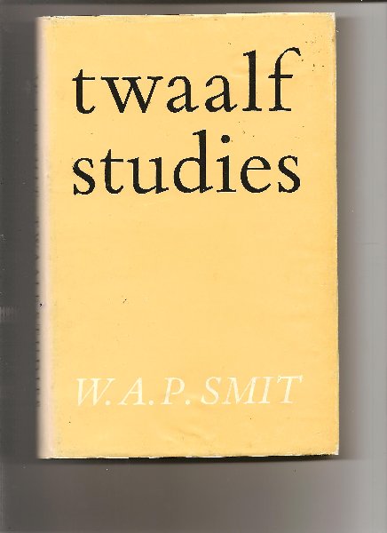 Smit, W.A.P. - Twaalf studies, met een lijst van zijn wetenschappelijke publikaties door S.F.Witstein.