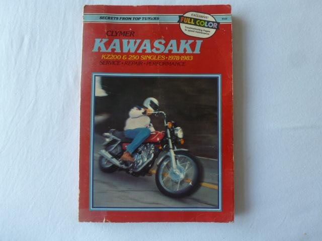 nvt - clymer kawasaki 1978-1983 kz200 250 singles