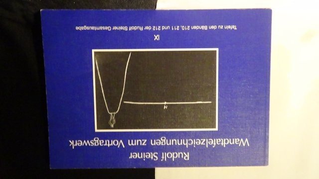 Steiner, Rudolf, - Wandtafelzeichnungen zum Vortragswerk. Band 9.