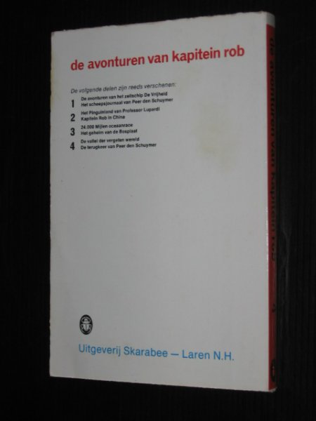 Kuhn, Peter - De Avonturen van Kapitein Rob, deel 4