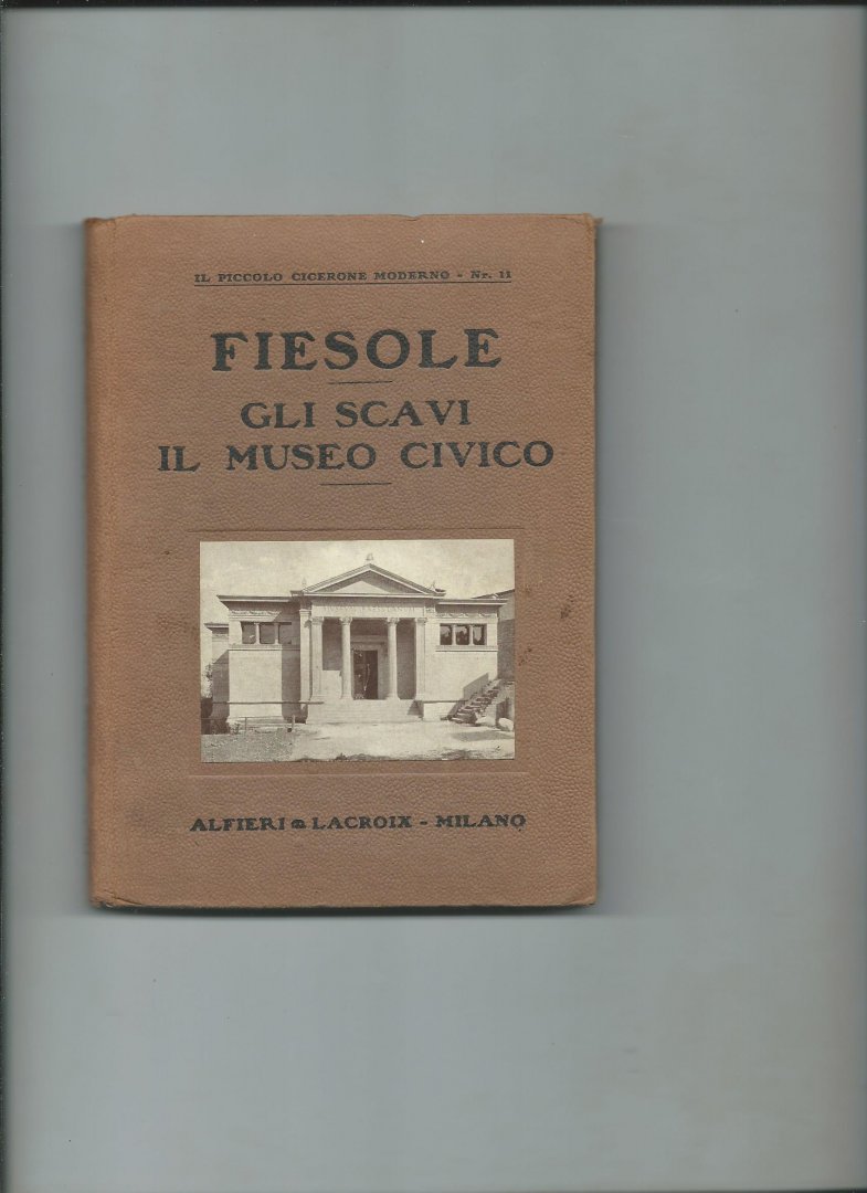 Galli, Edoardo - Fiesole - gli scavi - il museo civico