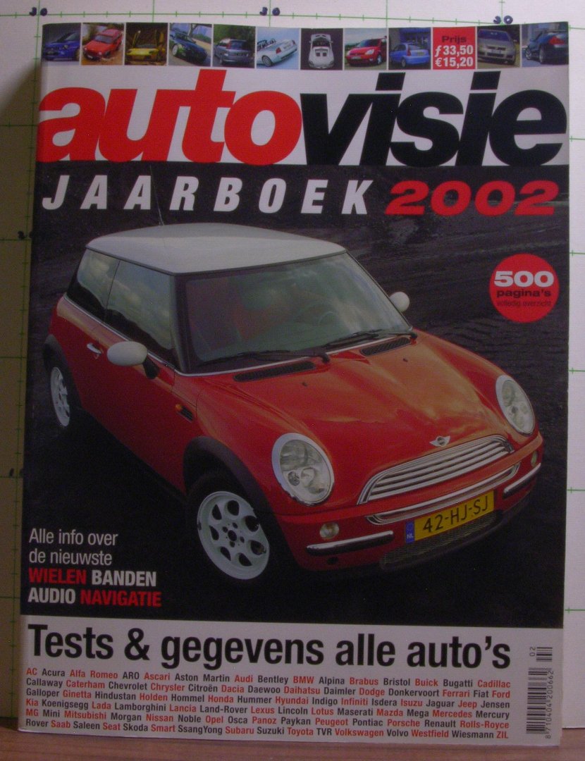 Servaas, Robert - Waal, Paul de - Wiedenhoff, Rob e.a. - autovisie jaarboek 2002