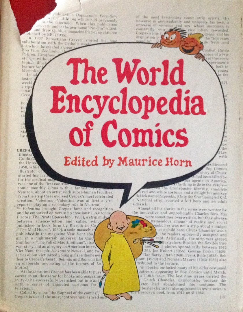 Horn, Maurice ( editor) - The World  Encyclipedia Of Comics