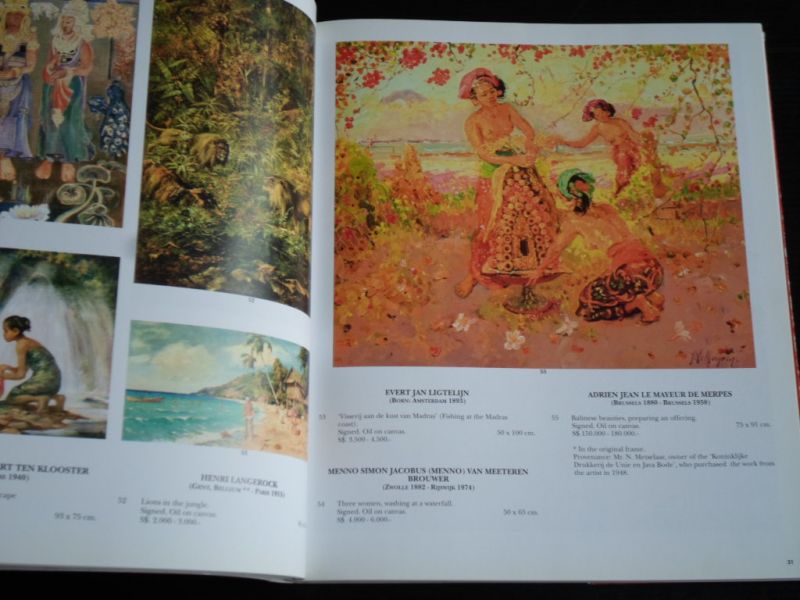 Catalogus Glerum - Indonesian and Indo European and South East Asian Pictures, Watercolours, Pastels & Drawings