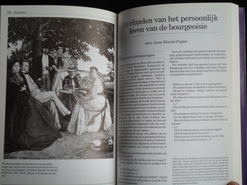 Duby, G. & P.Aries red - Geschiedenis van het persoonlijk leven , De Franse Revolutie en de opkomst van de bourgeoisie