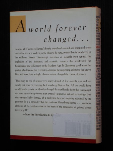 Man, Johan - Gutenberg, How One Man Remade the World with words