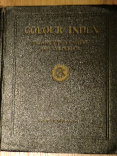 Rowe F.M. - Colour index The society of dyers and colourists