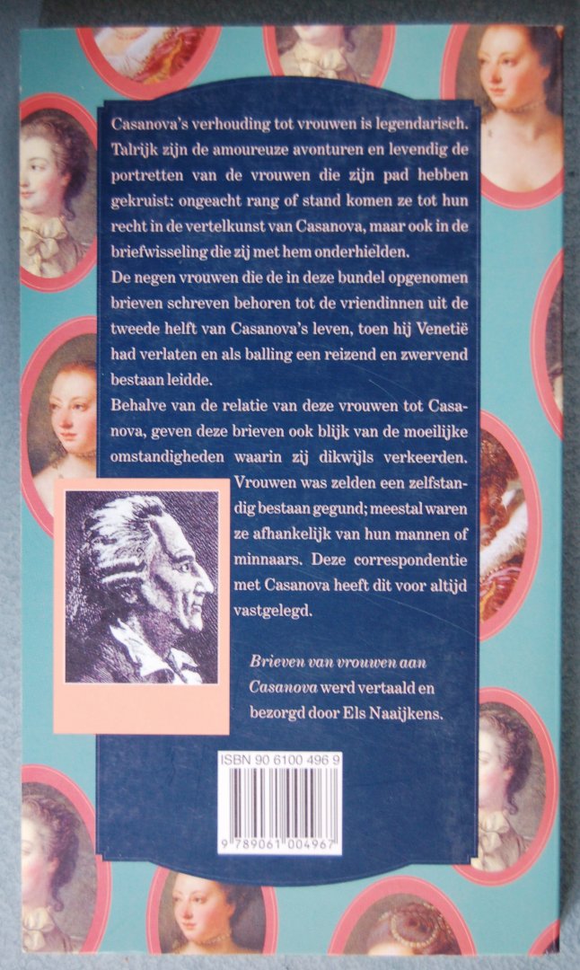 Vrouwen /  (vertaling Naaijkens, Els) - Brieven van vrouwen aan Casanova