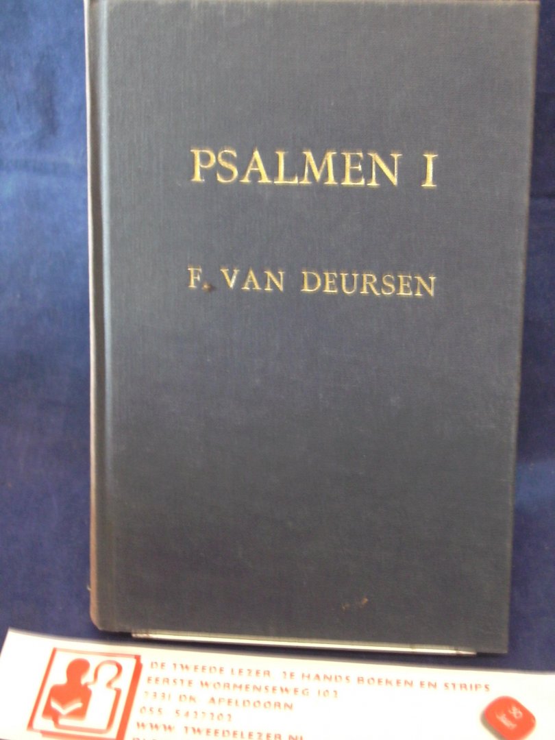 Deursen, F. van - De Voorzeide Leer, Deel 1j, De Heilige Schrift / inleiding op de geschriften Psalmen (I)