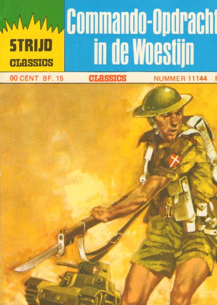 Diverse auteurs - Strijd Classics 11144, Commando-Opdracht in de Woestijn, goede staat