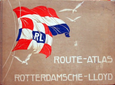G.J.J. de Jongh. - Route-Atlas van den Rotterdamschen Lloyd.