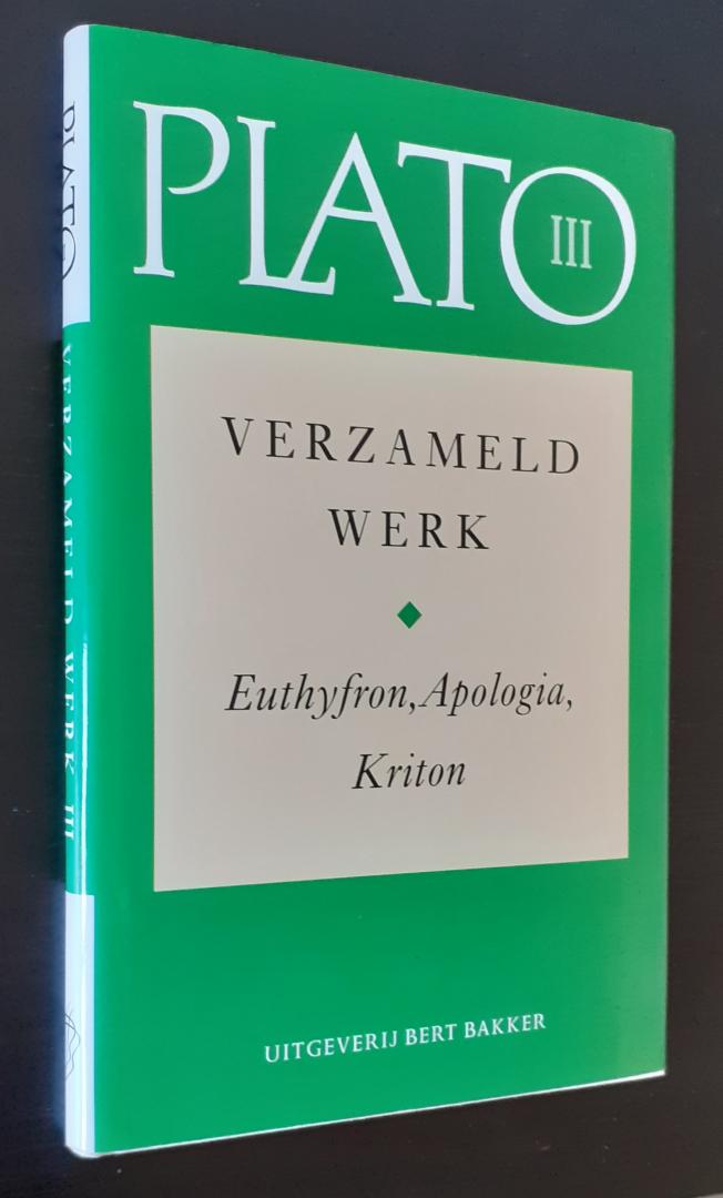 Plato/ Warren, Hans/ Molegraaf, Mario - Verzameld werk 3 (III) Euthyfron Apologia Kriton