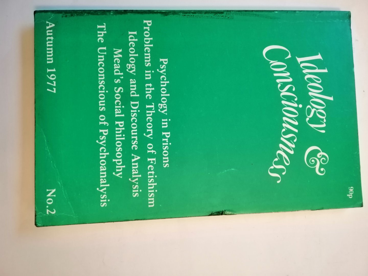 Julian  Henriques - idelogy & Consciousness Autumn 1977 No.2