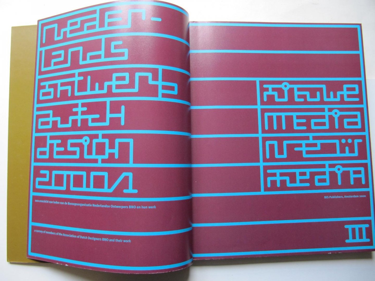 Redactie - Nederlands ontwerp = Dutch design 2000-2001 / deel 3 Nieuwe media / New media
