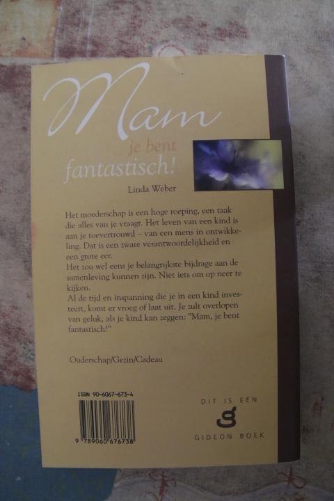 Weber, Linda - Mam, je bent fantastisch ! Wat een moeder voor haar kinderen kan betekenen.......
