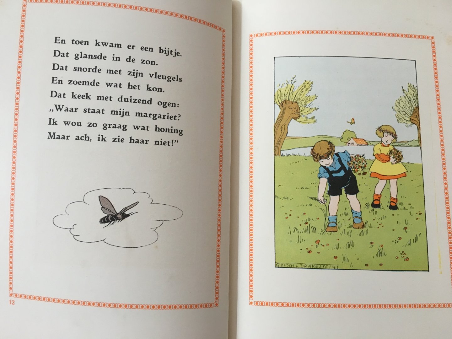 S. Franke - De bloem en het bijtje (serie: op weg naar school)