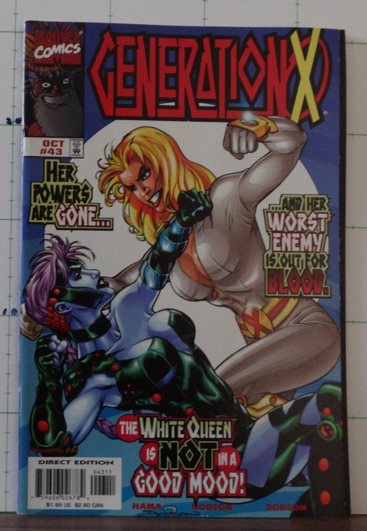 Hama, Larry - Dodson, Terry - Dodson, Rachel - Generation X - oct 43 - an eye for an eye