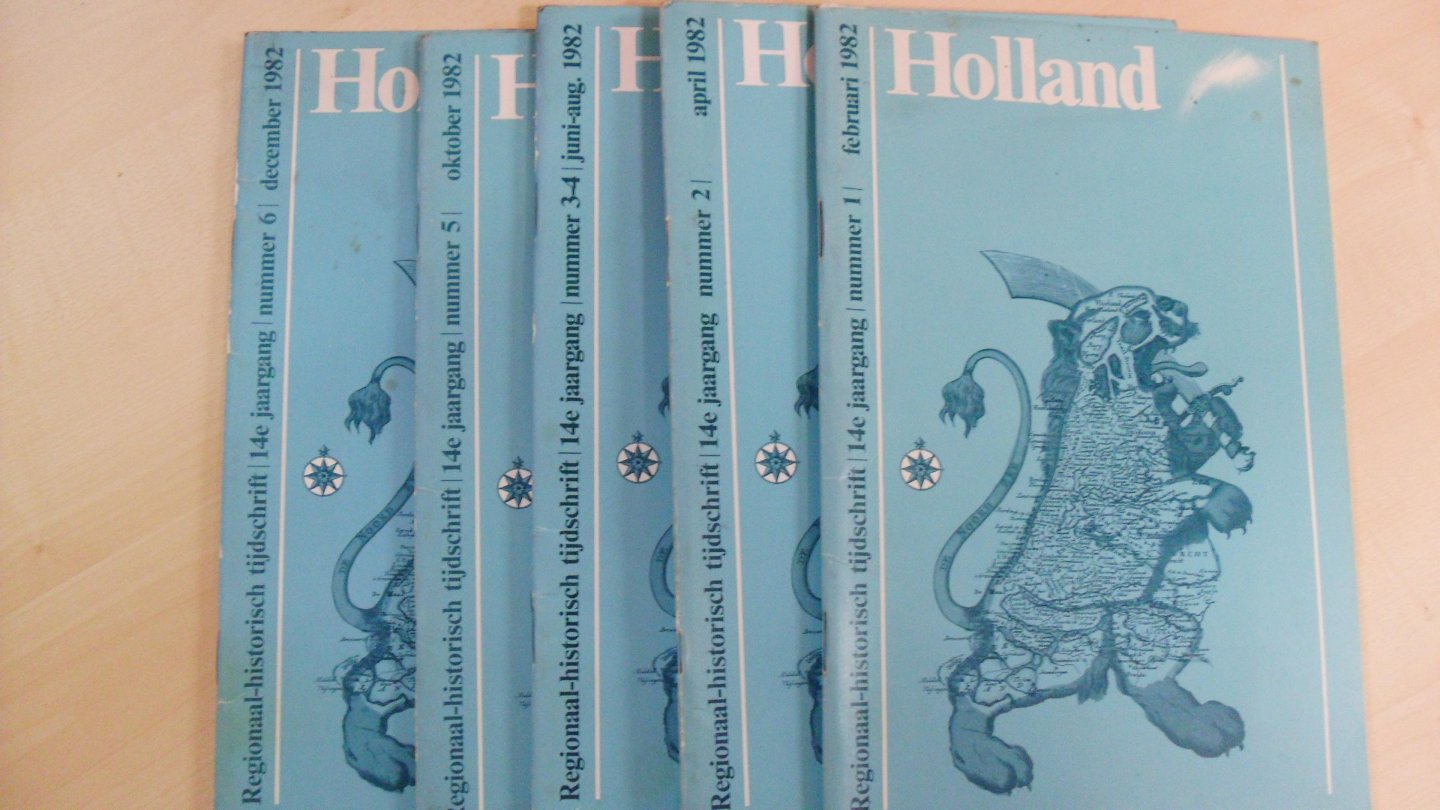 Redactie - Holland Regionaal-Historisch tijdschrift jaargang 1982