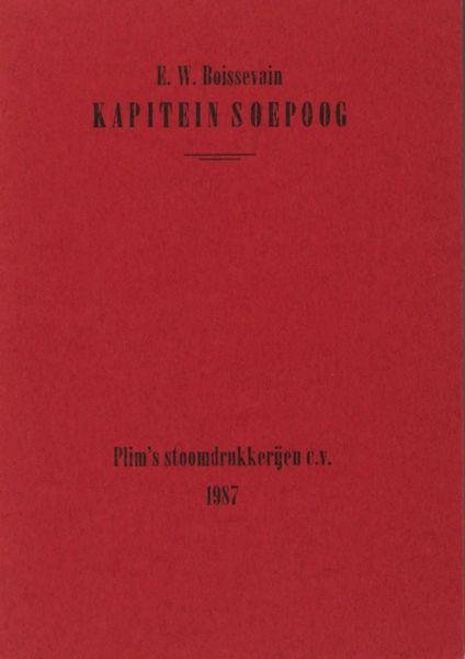 Boissevain, E.W. - Kapitein Soepoog.