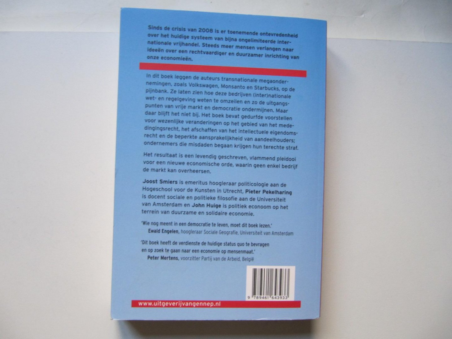 Smiers, Joost, Pekelharing, Pieter, Huige, John - De Macht van de Megaonderneming / naar een rechtvaardige Internationale economie