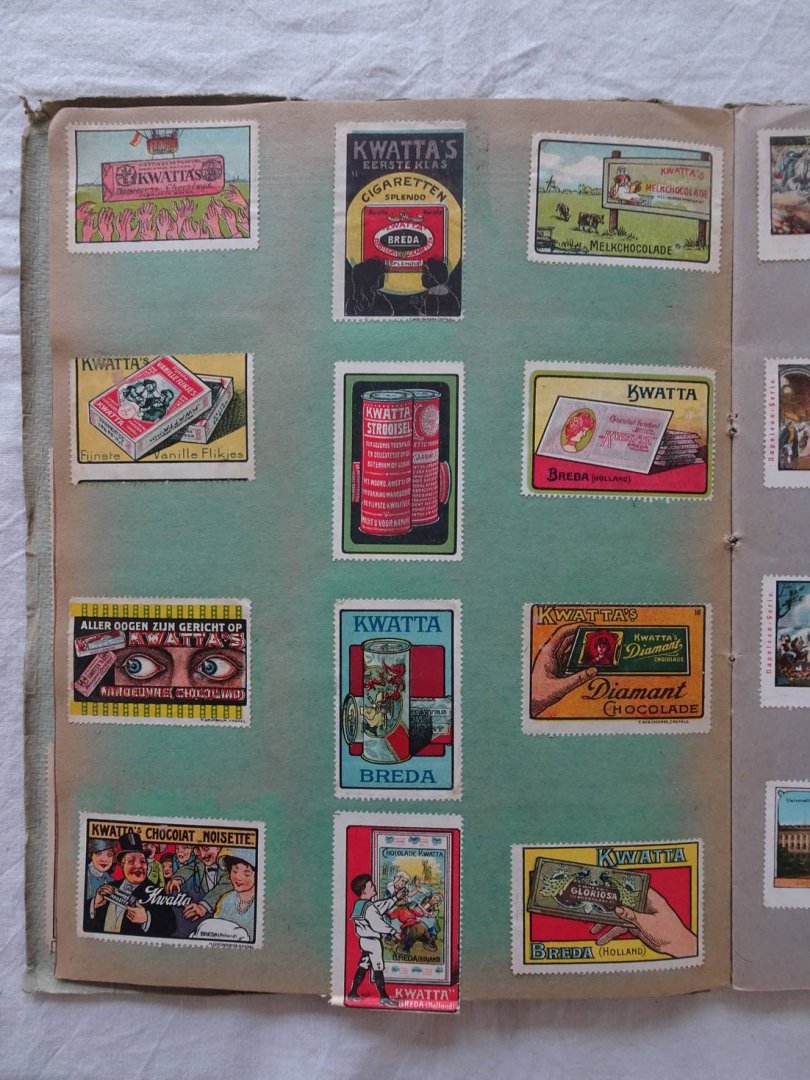 N.n.. - Sluitzegel Album. Ca. 530 sluitzegels.