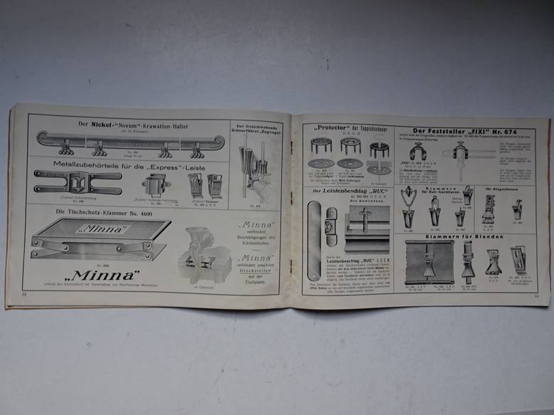 N.n.. - Eingetragenes Warenzeichen "Donau". Artikel für die Schaufenster- und Innen-Dekoration. Ausgabe VI.