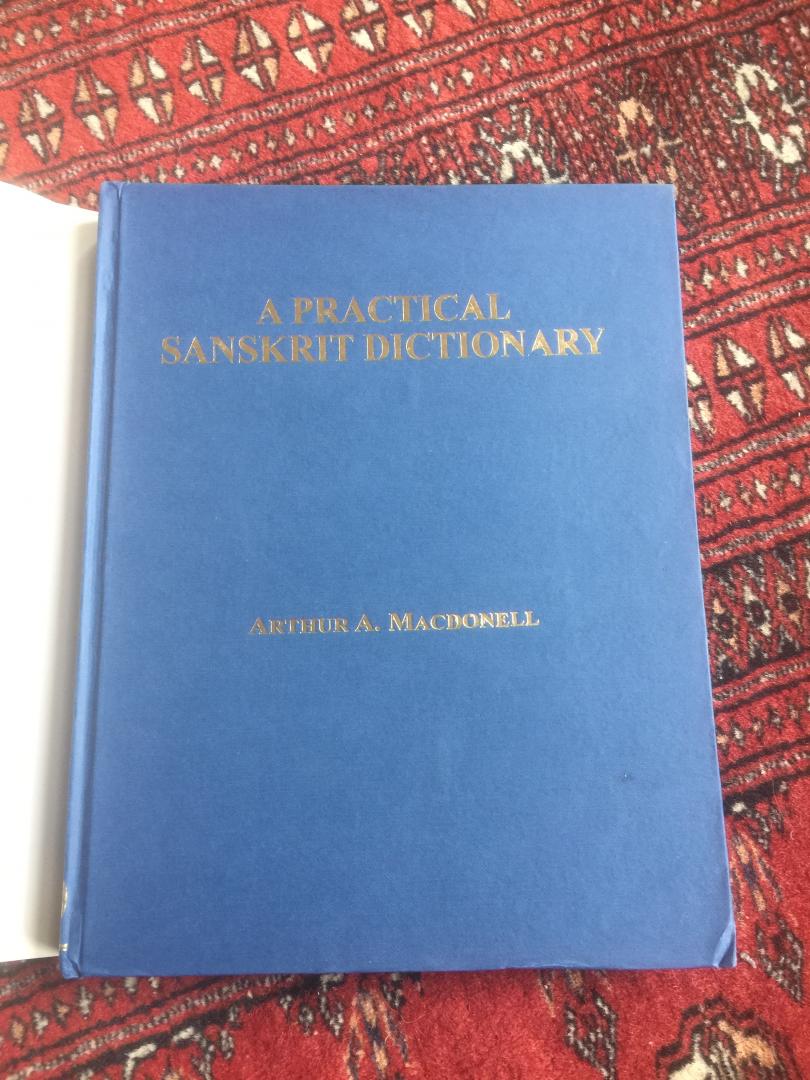Macdonell, Arthur Anthony - A practical sanskrit dictionary.