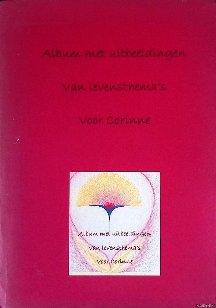Julia - Album met uitbeeldingen van levensthema's voor Corinne *GESIGNEERD*