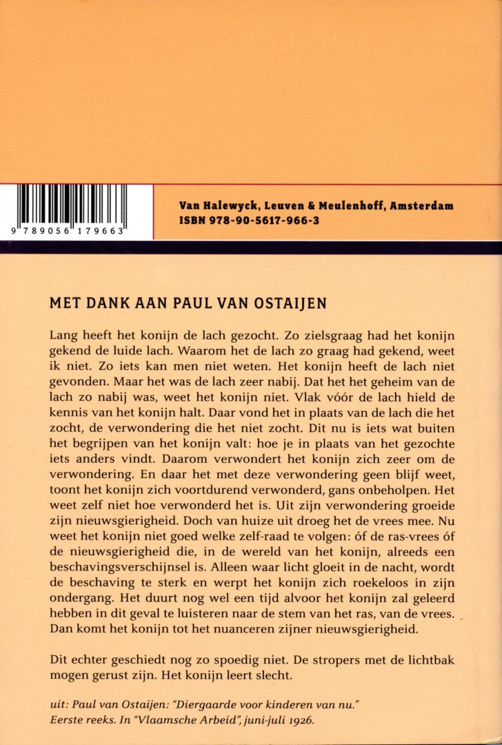 Deleu, Jozef - Het liegend Konijn. Tijdschrift voor hedendaagse Nederlandse poëzie.  jrg.8 nr.1 (April 2010)
