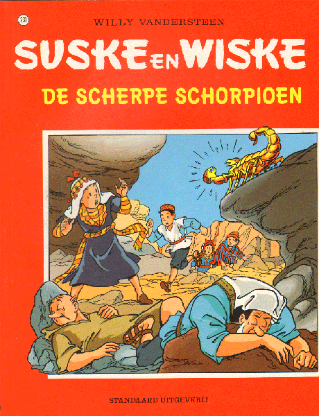 Vandersteen, Willy - Suske en Wiske nr. 231, De Scherpe Schorpioen, softcover, zeer goede staat