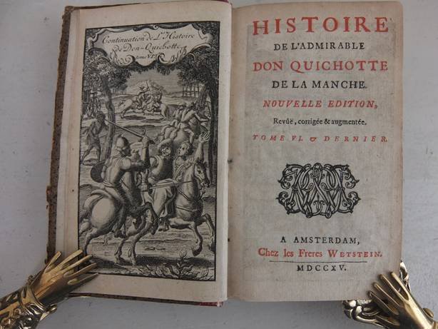 Cervantes Saavedra, Miguel de. - Histoire de l'admirable Don Quixotte de la Manche.