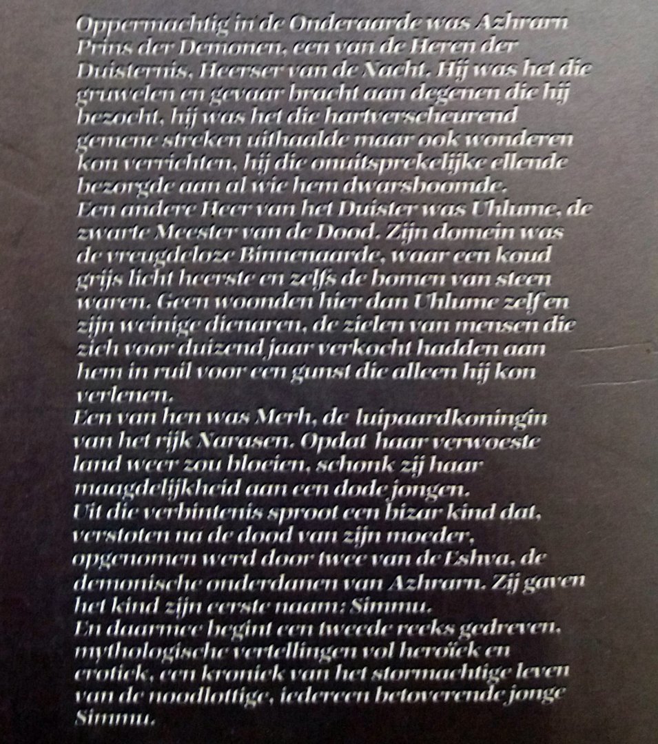 Lee, Tanith - Meester van de Dood (Ex.1) (De Heren van de Duisternis - Tweede Boek)